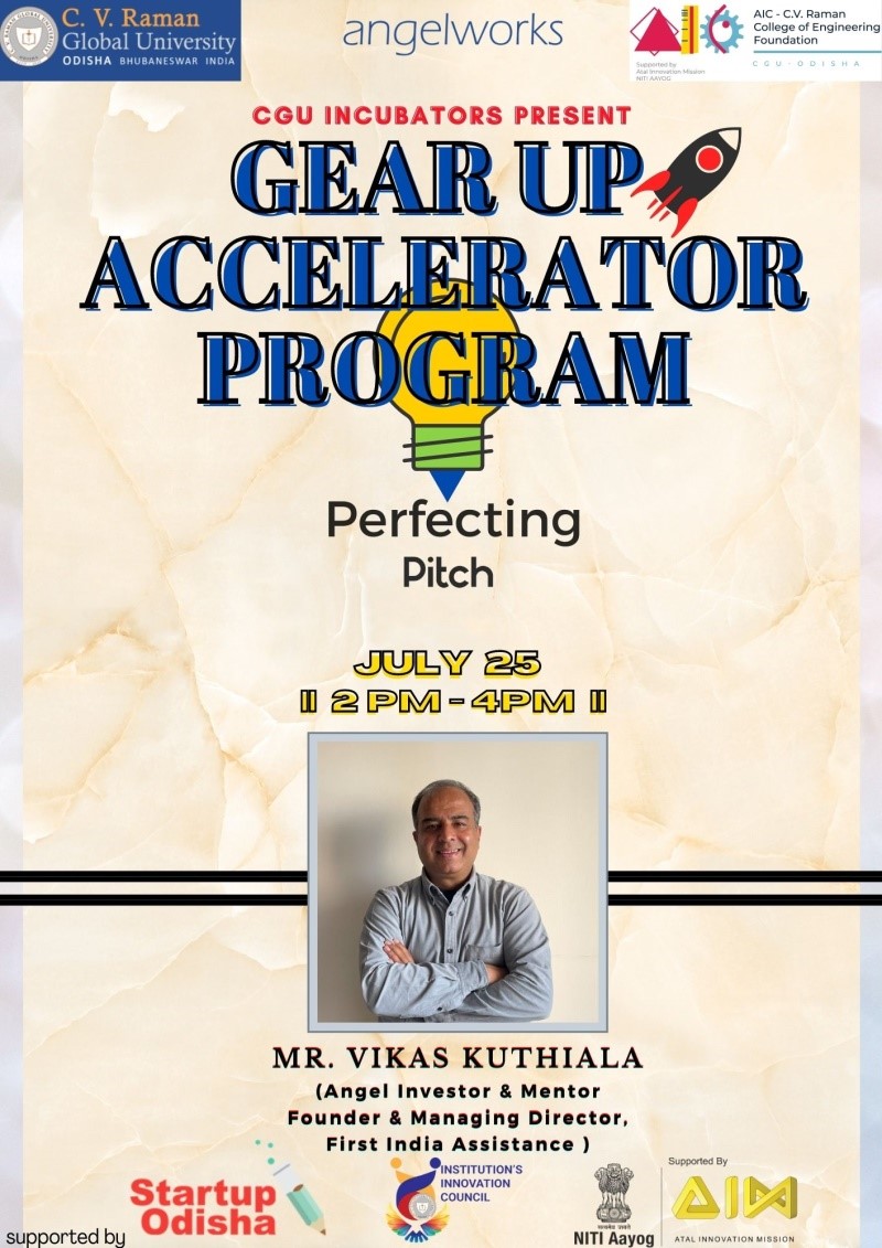 Gear up Accelerator Program On “Perfecting Pitch”